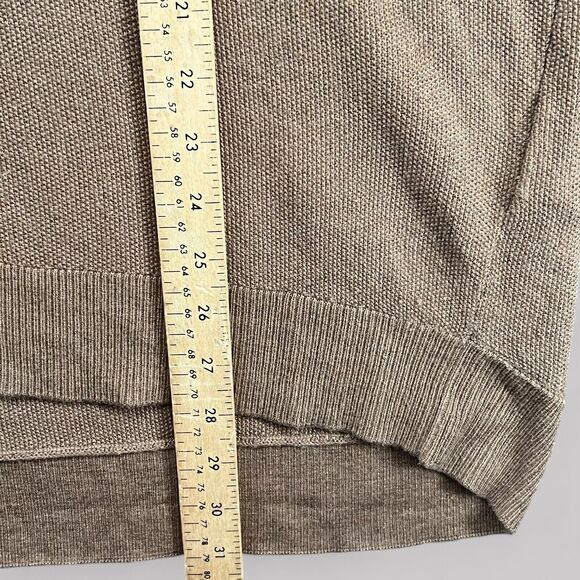 Joie Sweater Womens Size S Melantha Funnel Neck Waffle Minimalist Neutralβ Loose - Picture 4 of 11